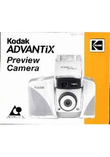 Kodak Advantix Preview manual. Camera Instructions.